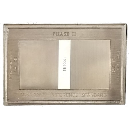 Phase Ii Surface Roughness Tester/Profilometer Calibration Standard SRG4600-500